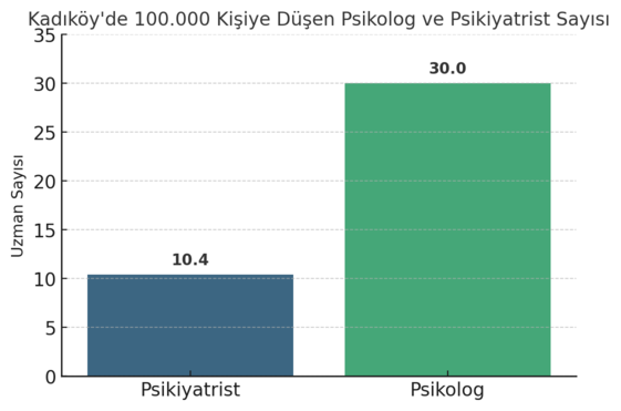 kadıköy psikolog sayısı ve kadıköy nüfusu arasındaki bağlantıyı gösteren bir görsel
